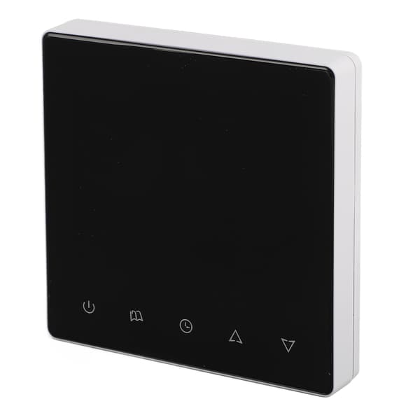 Pekskärmstermostat Hem Hus Programmerbar Digital Intelligent Väggtemperaturregulator AC220V
