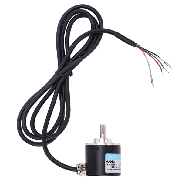 Rotary Encoder 5-24V DC AB 2-faset inkrementel solid aksel, 1000P/R til automation og kontorudstyr