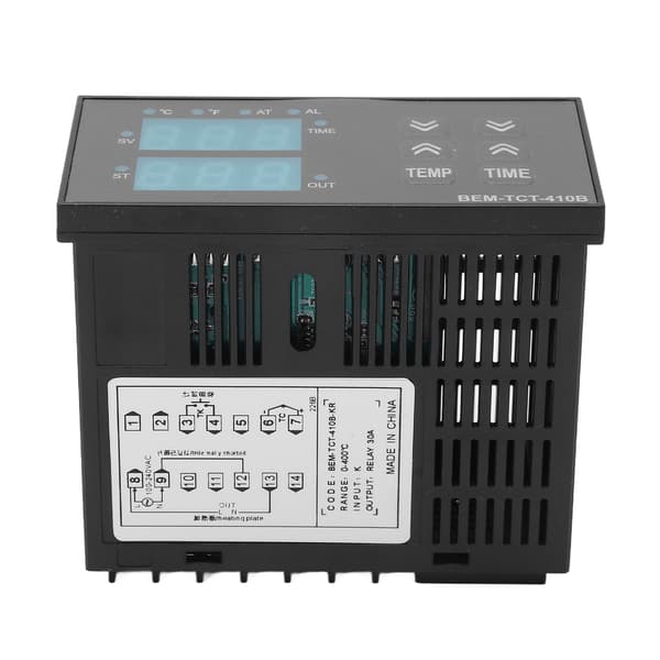 BERM Digital temperaturregulator Kit K-typ termostat 100-240V för värmepress