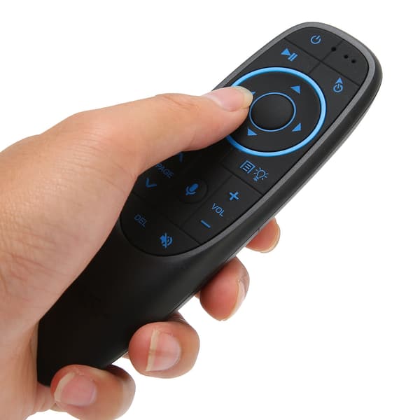 Röstfjärrkontroll Känslig Multifunktionell Bluetooth Air Remote för Android System TV-skydd G10S PRO BT