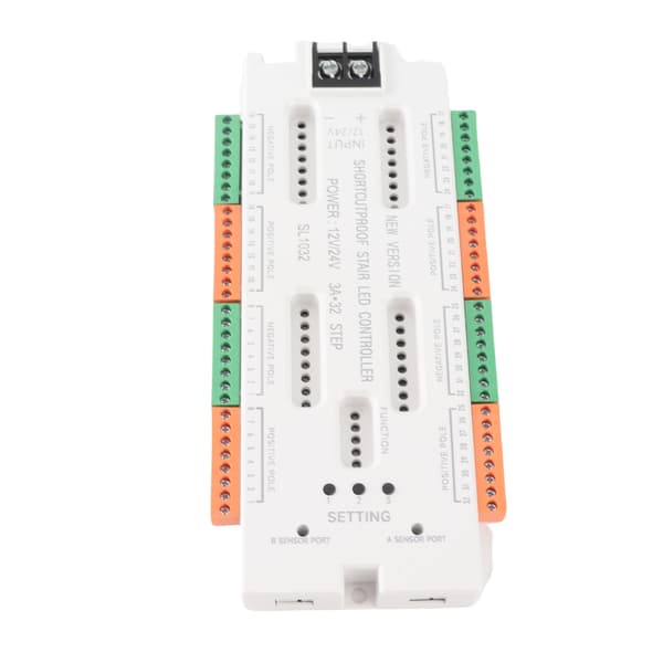 Bevægelsessensor LED Trappelys Controller Intelligent Automatisk Kaskaderende Trappe Stige Trin Lys Controller til Trappebelysning