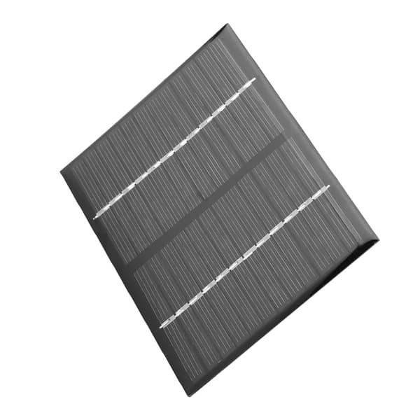 1.5W 12V Klass A Polykristallin Kisel Solpanel Krokodilklämma DIY Kit