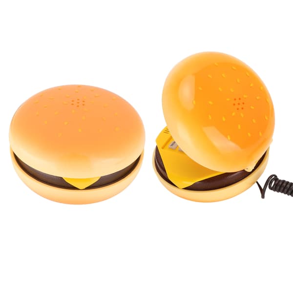 Nyhed Emulational Hamburger Telefon Fastnettelefon Boligindretning