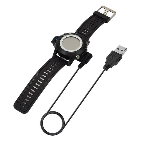 USB-laddningsdocka bärbar strömadapter laddningskabel för Garmin D2 Bravo Tactix klocka