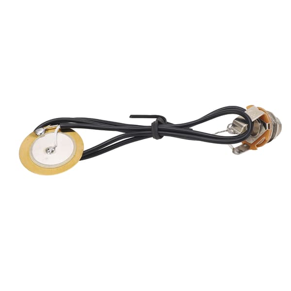 Gitarr Pickup Piezo Transducer Akustisk Jack Förkopplad Förstärkare Professionella Instrumenttillbehör