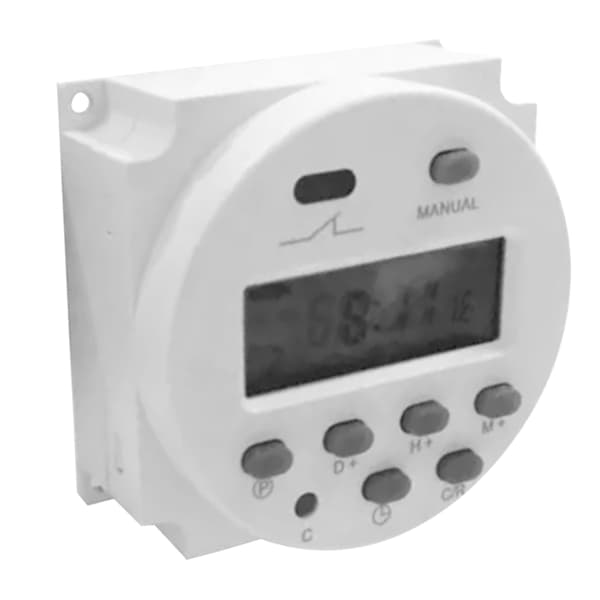 Digital Timer Mikrodator Tidskontrollbrytare LCD-display CN101A DC12V 4 Kablar