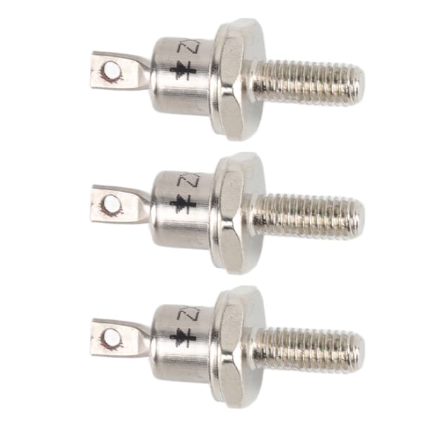 3 STK Ensretterdiode Spiral 25A Jern Høj Hårdhed Spiral Ensrettermodul Erstatning til Generator Katode