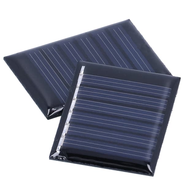 4 st 0,15W 3V solpanel polykisel DIY solcellsladdningsmodul tillbehör 40x30mm