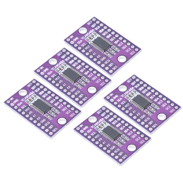 5 stk. TCA9548A I2C Multiplexer Breakout Board 1-til-8-kanals udvidelsesmodulsæt til Arduino DIY