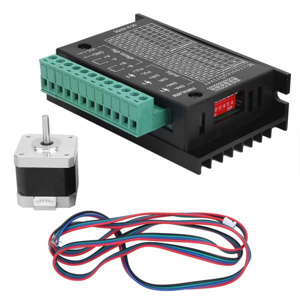 42 Stepper Motor Drive Set Elektronisk Komponentmodul 0.4N.M 17HS4401S+TB6600 4A