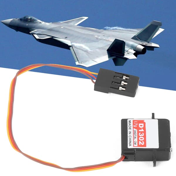 D1302 Micro Mini Digital Servo Reservedele Tilbehør til Fastvingefly Model JR Stik