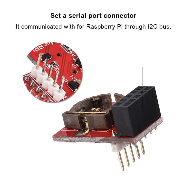 DS1307 Board RTC-modul Højpræcisions realtidsurmodul til Raspberry Pi 3 / 2 Model B