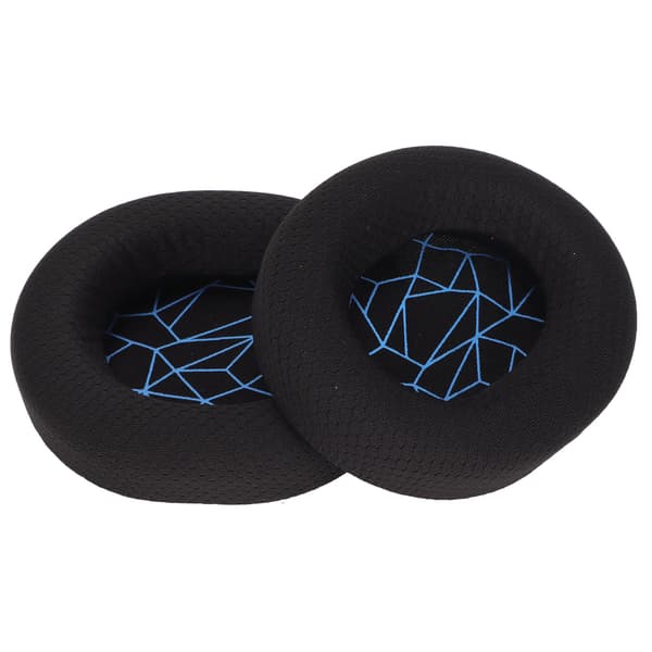 Hörlurar Öronkuddar Ersättning Uppgraderade Högelastiska Öronkuddar för SteelSeries Arctis 3/5/7 Blått Silke