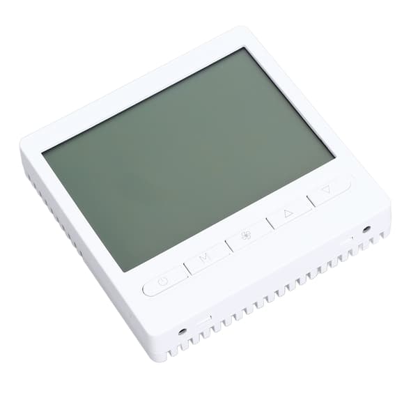 Digital Termostat PC ABS Kabinet Knapstyring NTC Sensor LCD Display Hotel Termostat til Aircondition