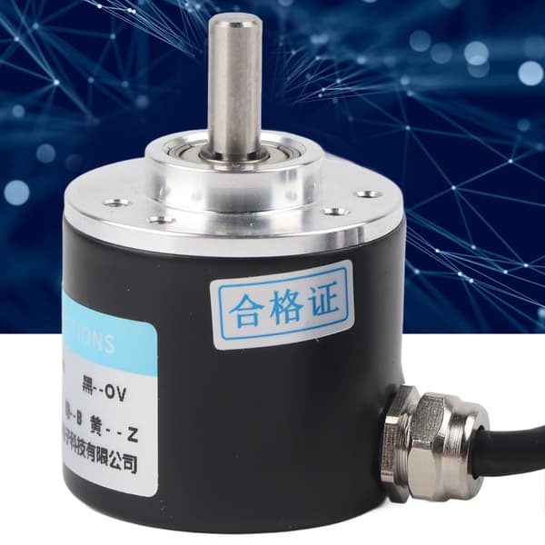 Fotoelektrisk Encoder ABZ 3-faset DC5-24V Solid Aksel til Kontorautomation Ingeniørfelt360Z