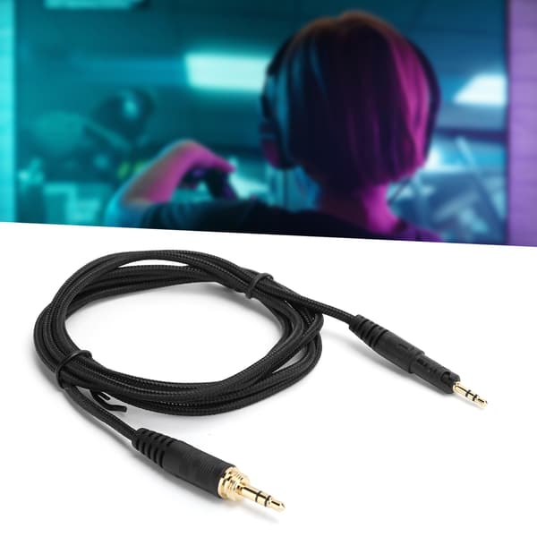 Hörlurar Ljudkabel Flätad AUX-kabel Ersättning för ATHM50X M40X