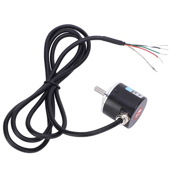 Rotary Encoder 5-24V DC AB 2-faset inkrementel solid aksel, 1000P/R til automation og kontorudstyr