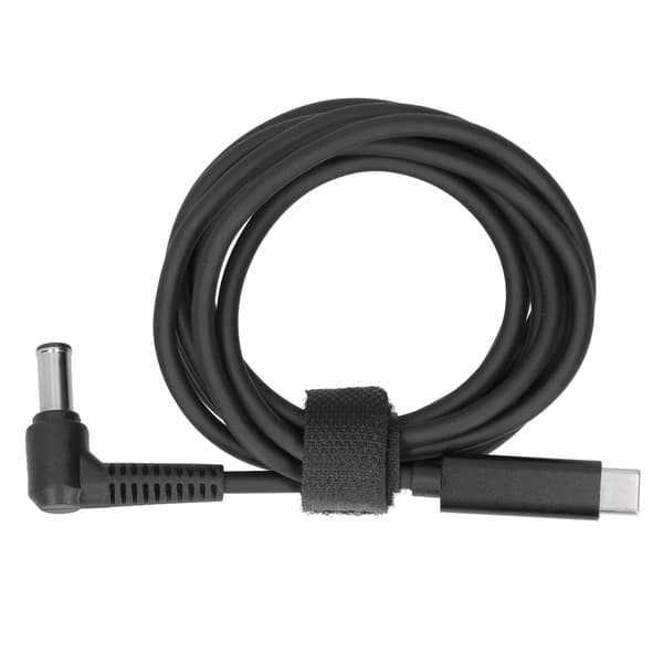 Laddningskabel TypC-gränssnitt Datorströmadapterkabel DC6.0 x 1.4MM Hane Armbåge