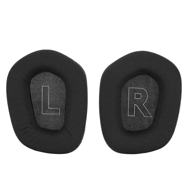 Ørepuder Professionel Lydisolering Headset Ørepude Erstatning med Blødt Åndbart Mesh til G733 Headset Sort