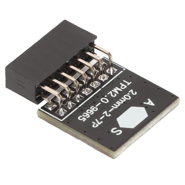 TPM 2.0-modul TPM-chip 14-stift 2x7P säkerhetsmodul för ASUS för Win11 plattformsskyddsmodul