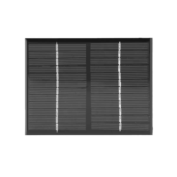 1.5W 12V Klass A Polykristallin Kisel Solpanel Krokodilklämma DIY Kit