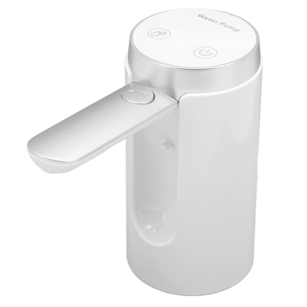 5 Gallon Jug Vattenpump Vikbar Mun LED-display Bärbar Vattendispenser för Hem Sovsal Kontor Utomhus