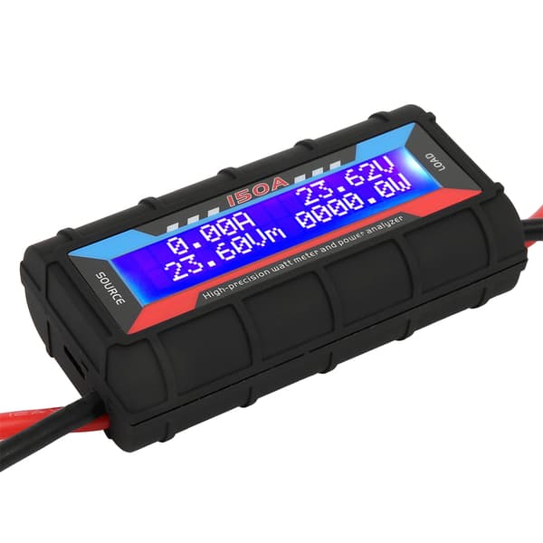 Wattmätare Strömanalysator LCD Digital Voltmeter Amperemeter 150A RC Flygplanstestare