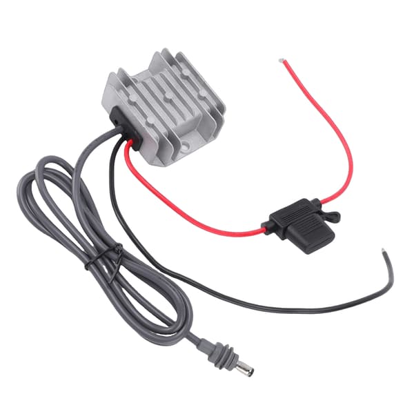 DC Boost Converter 12V/24V til 30V 3.5A Step-Up Strømadapter til Mini Router, med sikring, 5.5x2.1mm