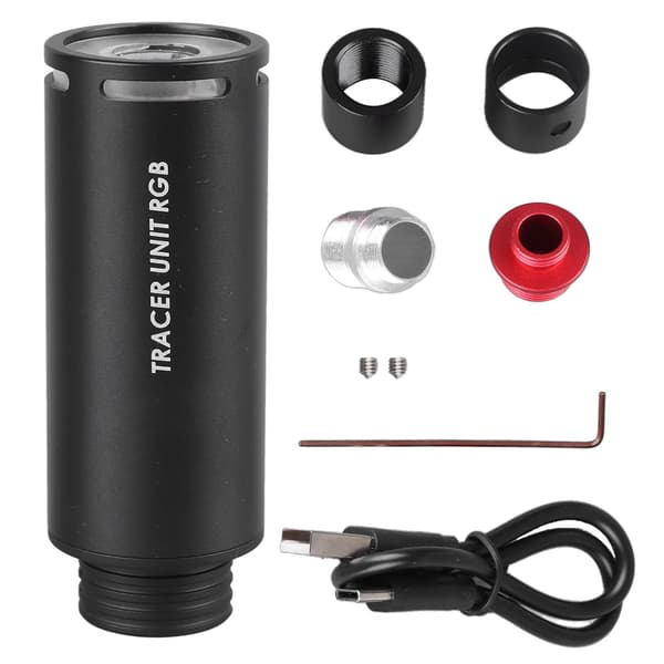 Tracer Unit 9 Lysende Farver Meget Visuel Robust Fluorescerende Effekt Spitfire Tracer Flash Unit Passer til 11mm Cw Direkte Stik