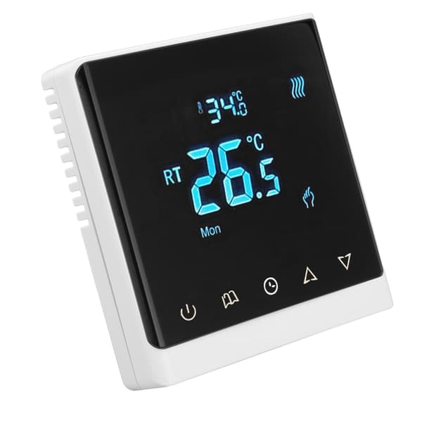 LCD-termostat Hushåll Intelligent Fläktkonvektor Luftkonditionering Temperaturregulator AC220V