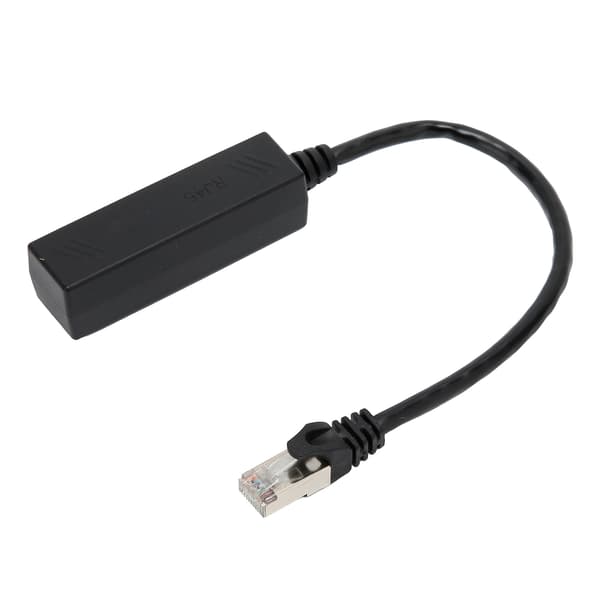 RJ45 Ethernet Splitterkabel Ét Punkt Fire Ethernetkabel Splitter ABS PCB RJ45 Splitteradapter til Bærbar Computer