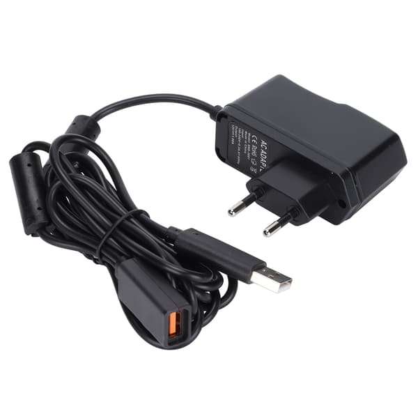 USB til AC-adapter Højfølsom AC-adapterkonverter Strømkabel til Xbox 360 Kinect-sensor EU-stik 100-240V