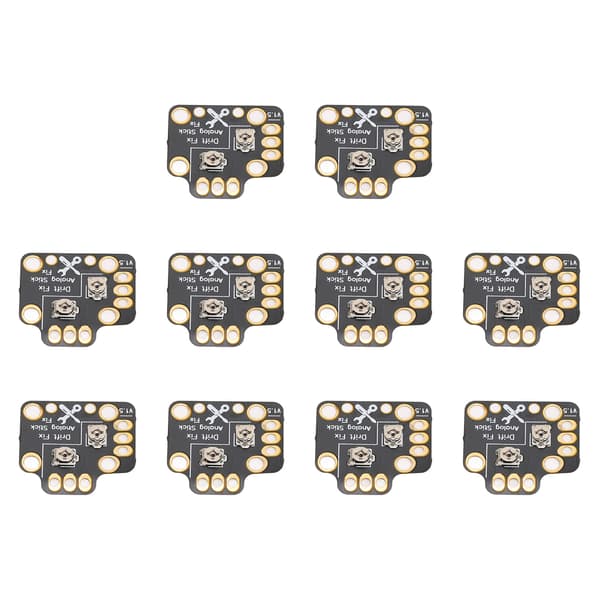 10 stk. Gamepad Joystick Drift Reparationskort Universal 3D Analog Joystick Drift Fix Mod til Game Controllere Sort