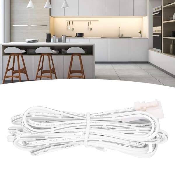 250 cm fleksibelt forlængerkabel tilbehørsdele til LED-skabslampe induktionslampe