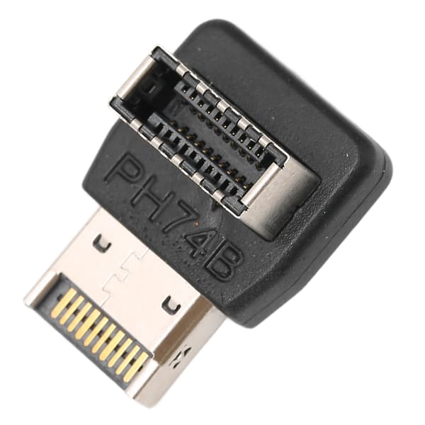 USB3.1 TYPE E -sovitin tietokoneen emolevylle USB3.1 TYPEE -sovitin 90 asteen ohjauskulma (PH74B)