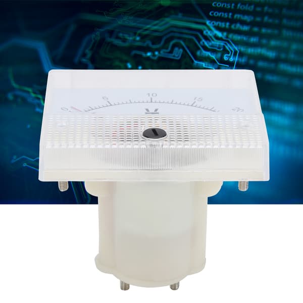 85C1 DC 0-20V Analog Voltmeter Panelmåler Spændingsindikator