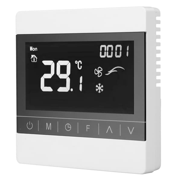 AC220V Golvvärme Termostat Programmerbar Intelligent Värmetemperaturregulator