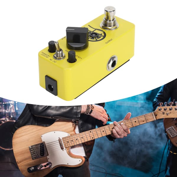 Overdrive-pedaali, Boost- ja Normal 2 -tilat, True Bypass Overdrive-ääni, sähkökitaran efektipedaali