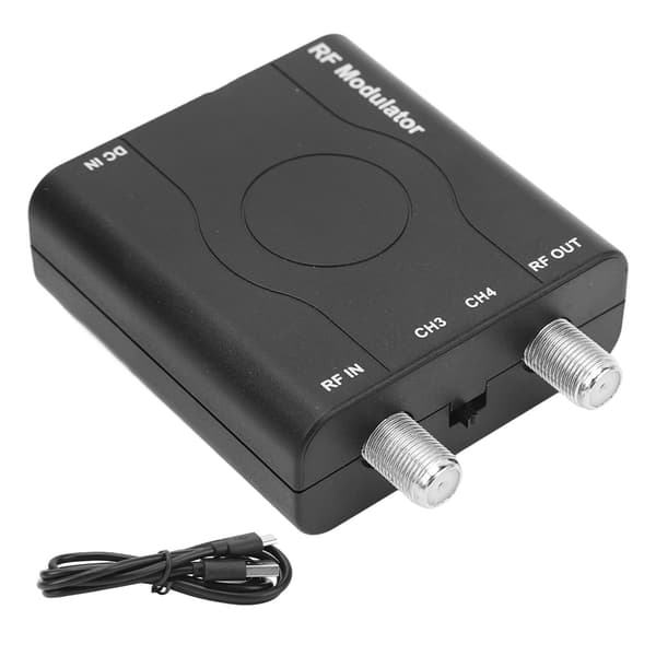 HDM61 HD Multimedia Interface till RF-modulator Stöder NTSC-formatutgång 1080P PLL-kontroll av VHF-driftsfrekvens RF-modulator