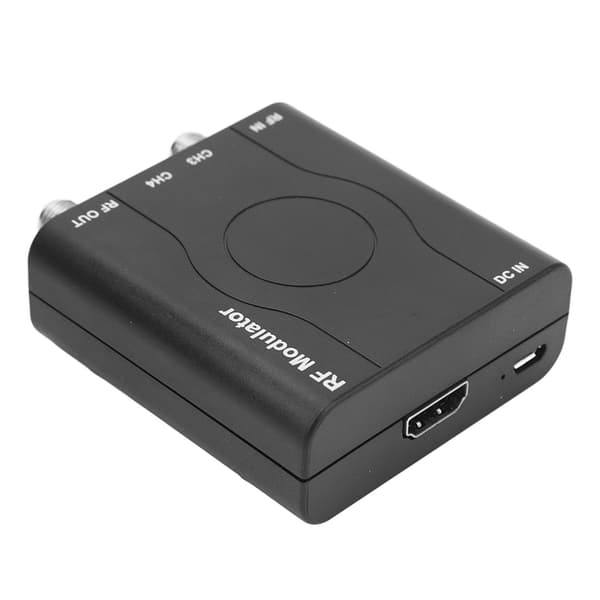 HDM61 HD Multimedia Interface til RF-modulator understøtter NTSC-formatudgang 1080P PLL-kontrol af VHF-driftsfrekvens RF-modulator