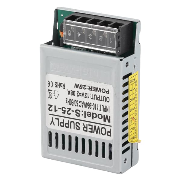 12V 25W 2.08A LED Driver Transformer til lyskasse, stripelys, CCTV-kamera
