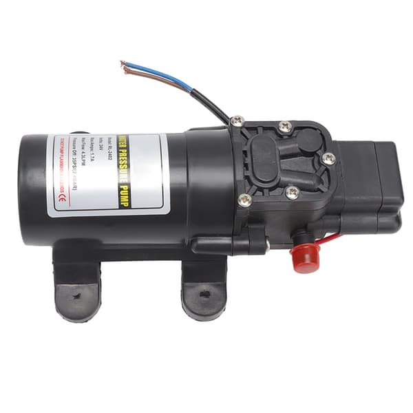 Vattentrycksmembranpump Självsugande Membranpump Högtrycksvattenpump för Utomhusbruk RL 2402 24V