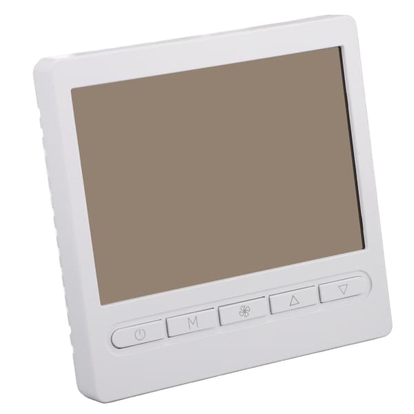 2 i 1 programmerbar termostat 3A 10A LCD smart temperaturregulator för luftkonditionering golvvärme
