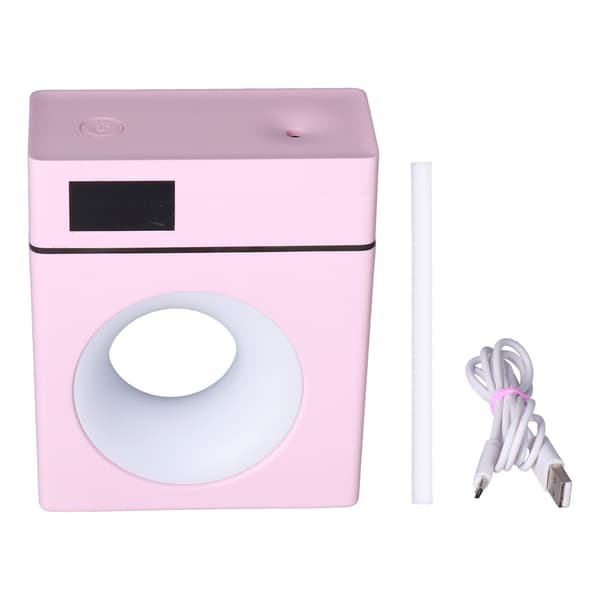 500 ml rosa billuftfuktare USB-driven dimdiffusor för hemmakontor sovrum