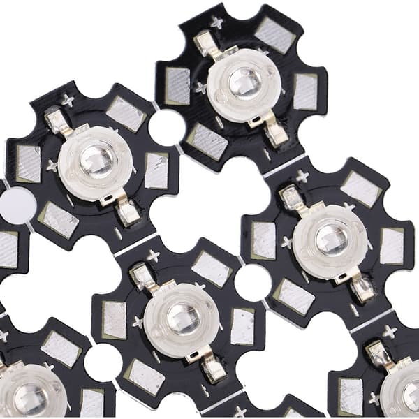 3W High Power LED Lampeperler Emitter Diode Chips til DIY Belysningsarmaturer Kongeblå