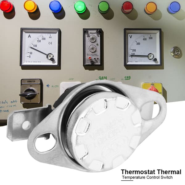 5-pak KSD301 Termostat Temperaturregulator Termisk Afbryder 250V 10A NC 130C