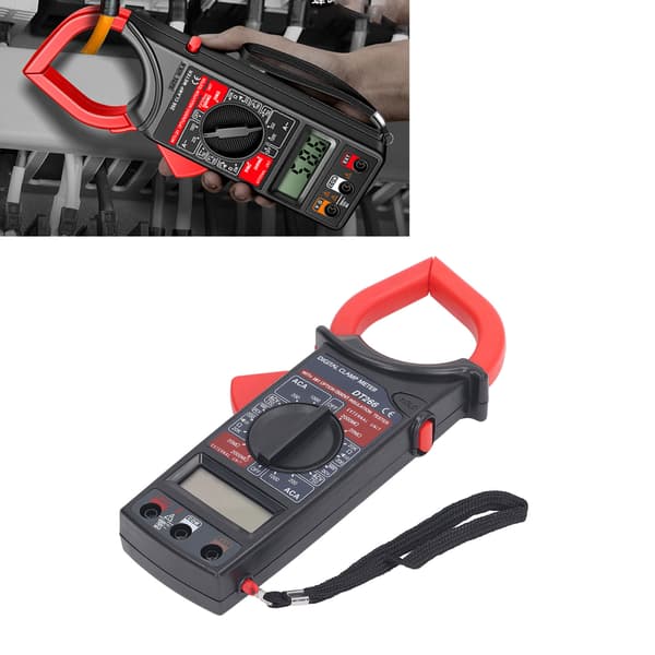 Digital klämmätare Multifunktionell AC DC Voltmeter Smart Strömtestare Multimeter NCV för mätning