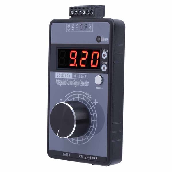 Håndholdt 0-10V 0-22mA Digital Spændingsstrøm Signalgenerator Transmitter Analog Simulator