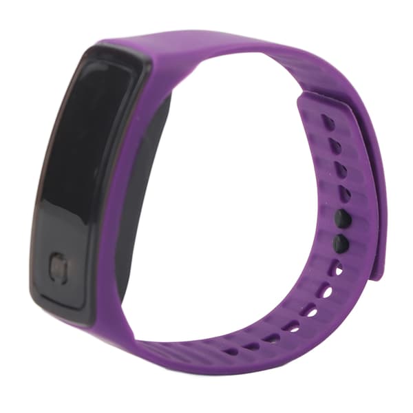 Sport LED Digital Klocka - Silikonrem, 12H Display, Elektronisk Armbandsur