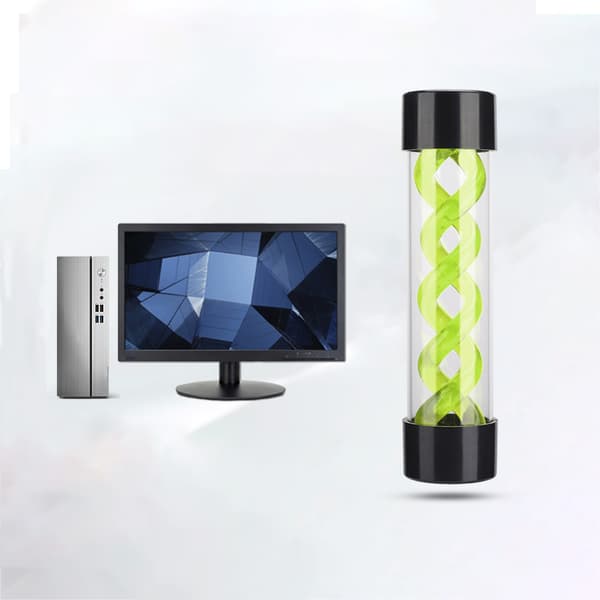 Vandtank 200MM med G1/4 gevind til PC Desktop Computer Cooler Tilbehør Grøn